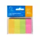 Jelölőcímke 20x50mm, 4x40lap, papír, vegyes neon színek Bluering®