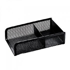   Fémhálós kockatömb és gemkapocs tartó Bluering® fekete