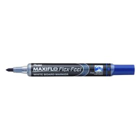   Táblamarker 1-5mm, hajlékony hegyű Pentel Maxiflo Flex Feel kék