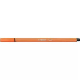  Rostirón, filctoll 1mm, M STABILO Pen 68 halvány narancssárga
