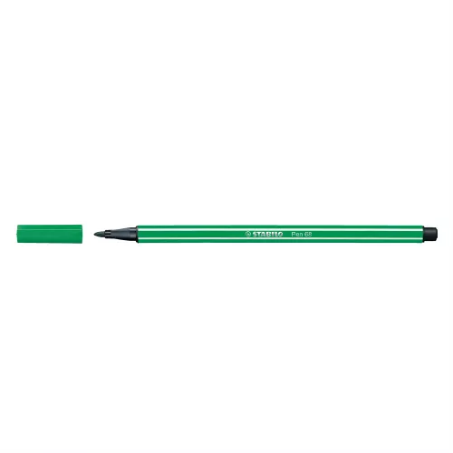 Rostirón, filctoll 1mm, M STABILO Pen 68 zöld