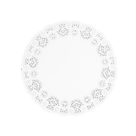 Tortacsipke kerek átmérő: 36 cm 100 db/csomag fehér