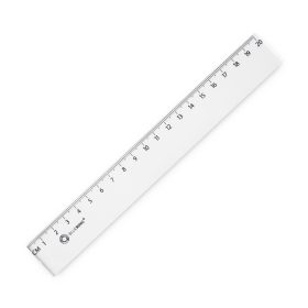 Vonalzó 20cm, műanyag Bluering®