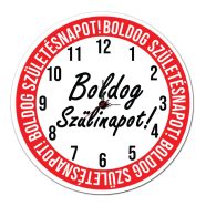 Szülinapi Falióra  - Boldog Szülinapot