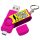 Vicces Egyedi Pendrive - 16 GB - pink - Szuper Anya - Ajándék Anyáknak - Anyák Napi Ajándékok