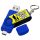 Vicces Egyedi Pendrive - 16 GB - kék - Szuper Apa - Ajándék Apának - Apák Napi Ajándékok