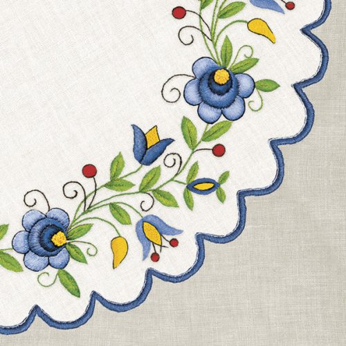 Hímzés Folk szalvéta 20 db-os 33x33 cm