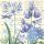Virágos Irises Hydragea szalvéta 20 db-os 25x25 cm