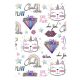 Cicás Chic Girl A/4 gumis mappa