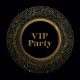 Party Gold VIP szalvéta 20 db-os 25x25 cm