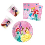   Disney Hercegnők Live Your Story party szett 36 db-os 20 cm-es tányérral