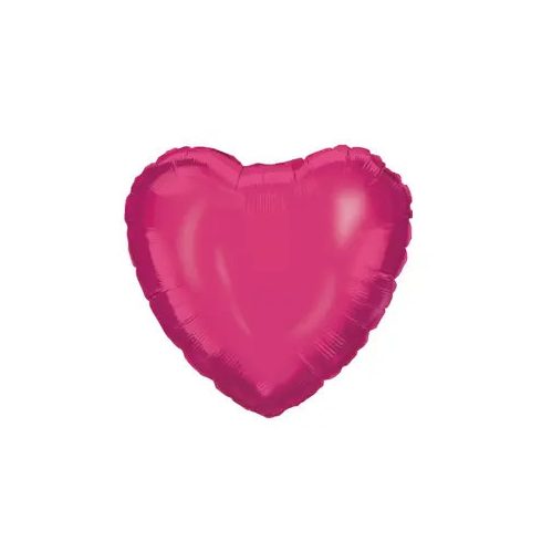 Pink Heart, Rózsaszín szív fólia lufi 46 cm