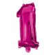 Rózsaszín Hot Pink 1-es szám fólia lufi 95 cm