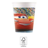 Disney Verdák Arena Race papír pohár 8 db-os 200 ml FSC