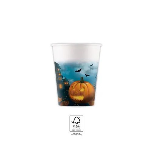 Halloween Sensations papír pohár 8 db-os 200 ml FSC