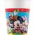 Disney Mickey Rock the House papír pohár 8 db-os 200 ml FSC