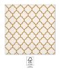 Barna Brown Tiles szalvéta 20 db-os 33x33 cm FSC