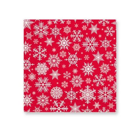 Karácsonyi Snowflakes szalvéta 20 db-os 33x33 cm