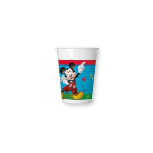 Disney Mickey Rock the House műanyag pohár 8 db-os 200 ml