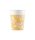 Levél Orange Leaves papír pohár 8 db-os 200 ml