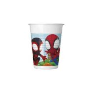 Pókember Spidey műanyag pohár 8 db-os 200 ml