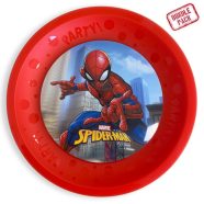   Pókember Crime Fighter micro prémium műanyag lapostányér 4 db-os szett 21 cm