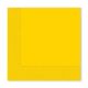 Sárga Unicolour Yellow szalvéta 20 db-os 33x33 cm FSC
