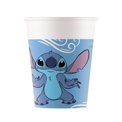 Disney Lilo és Stitch, A csillagkutya Angel papír pohár 8 db-os 200 ml FSC