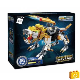   QMAN 41224 - Csodakocka - Szent oroszlán építőjáték - 100% kompatibilis minden más kedvelt márkával