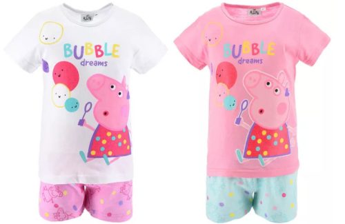 Peppa malac gyerek rövid pizsama 3 - 6 év / 98 - 116 cm