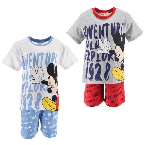 Disney Mickey gyerek rövid pizsama 3 - 8 év / 98 - 128 cm