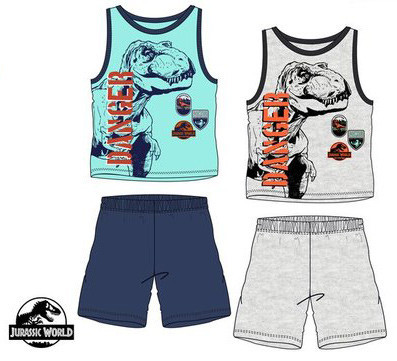 Jurassic World gyerek rövid pizsama 3 - 8 év / 98 - 128 cm
