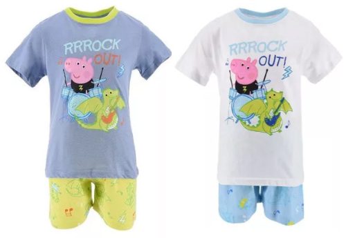 Peppa malac gyerek rövid pizsama 3 - 6 év / 98 - 116 cm