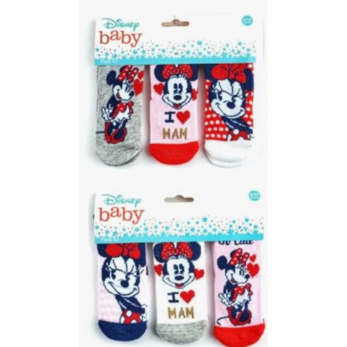 Disney Minnie baba zokni 0-12 hó