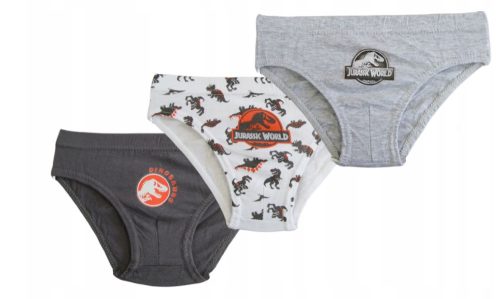 Jurassic World gyerek fehérnemű, alsó 3 darab/csomag 2 - 8 év / 92 - 128 cm