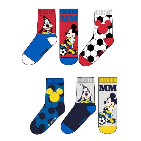 Disney Mickey Football gyerek zokni 23-34