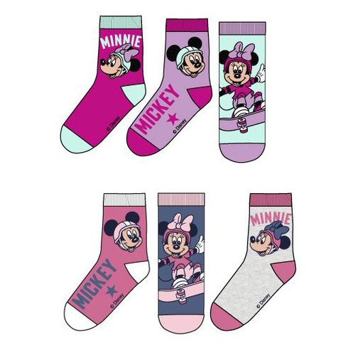 Disney Minnie Skate gyerek zokni 23-34