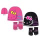 Hello Kitty gyerek sapka + kesztyű szett 52-54 cm