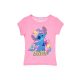 Disney Lilo és Stitch, A csillagkutya Pink gyerek rövid póló, felső 3 - 8 év / 98 - 128 cm