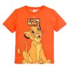Disney Az Oroszlánkirály Orange rövid póló, felső 3 - 6 év / 98 - 116 cm