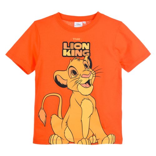 Disney Az Oroszlánkirály Orange rövid póló, felső 3 - 6 év / 98 - 116 cm