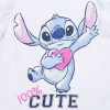 Disney Lilo és Stitch, A csillagkutya Cute gyerek rövid póló, felső 3 - 8 év / 98 - 128 cm