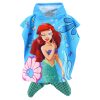 Disney Hercegnők Ariel strand törölköző poncsó 55x110 cm (Fast Dry)