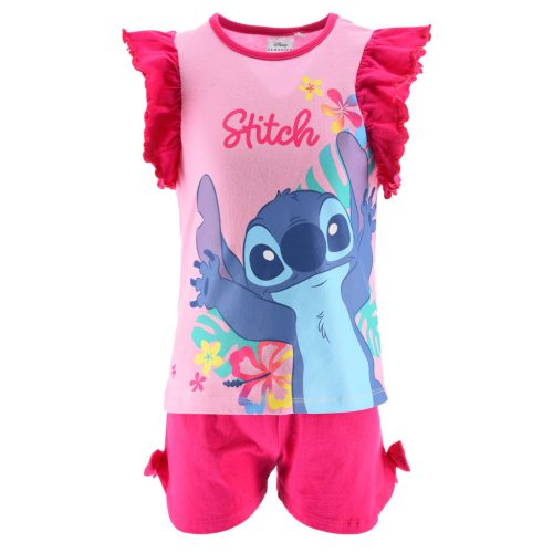 Disney Lilo és Stitch, A csillagkutya Happy gyerek rövid pizsama 3 - 8 év / 98 - 128 cm