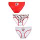 Disney Minnie Faces gyerek fehérnemű, bugyi 3 darab/csomag 3 - 8 év / 98 - 128 cm
