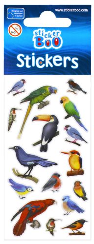 Madár Parrot matrica szett
