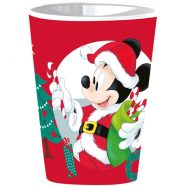 Disney Minnie and Mickey Karácsonyi pohár, műanyag 260 ml