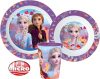 Disney Jégvarázs Purple étkészlet, micro műanyag szett, pohárral 260 ml