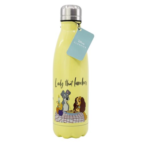 Disney Classics Lady & Tramp rozsdamentes acél kulacs csavaros kupakkal 780 ml