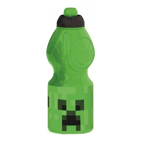 Minecraft kulacs, sportpalack 400 ml